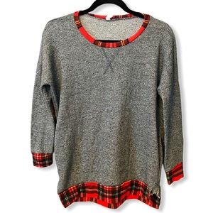 Pink Blush Maternity | Shirttail Sweater (s)